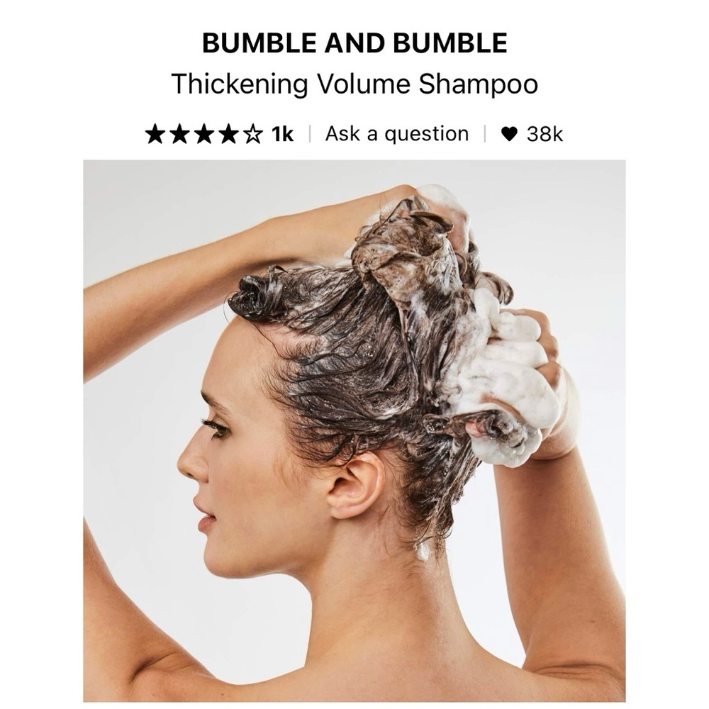 Bumble &‎ Bumble Thickening Volume Shampoo 250ml new fresh - Picture 6 of 11
